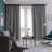 Anthani Polyester Room Darkening Curtain Single Panel-2007114268