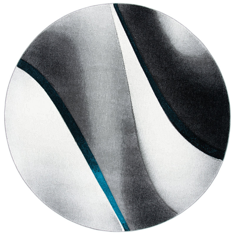Vilica Performance Abstract Rug, Round 4'