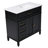 Dancy Bathroom Vanity With Sink, Black Bathroom Cabinet With Drawers-1605734