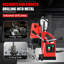 Perceuse magnétique robuste 1100 W, rail simple, 580 tr / min, perceuse de 1,57 po, ensemble de 12 pièces, 110 V, rouge