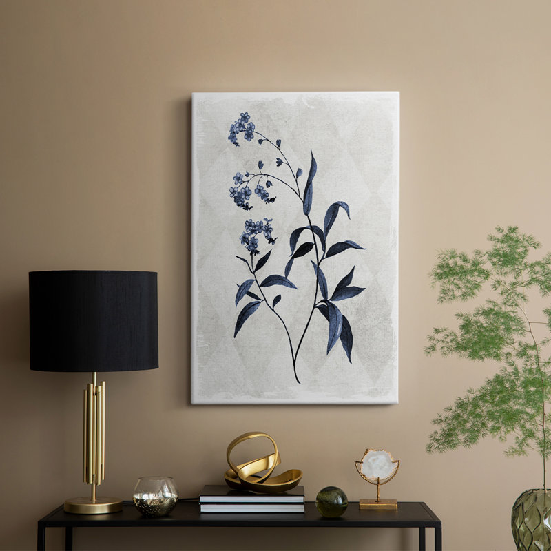 Harlequin Botanical I - galerie sur mesure, H 27 po x l 18 po