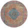 Machine Washable Indoor/Outdoor Xhevrie Orange Rug