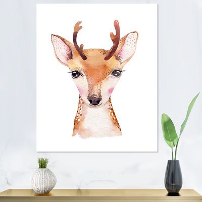 Mignon portrait d'antilope II - peinture
