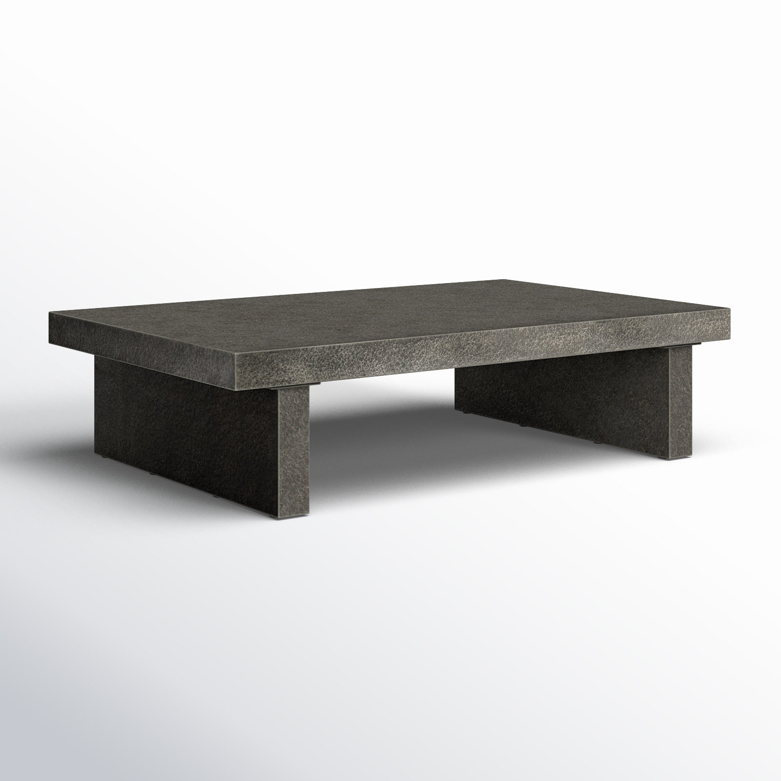 Myles 55'' Concrete Outdoor Coffee Table