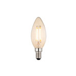 4W E14 Dimmable LED Vintage Edison Candle Light Bulb Amber