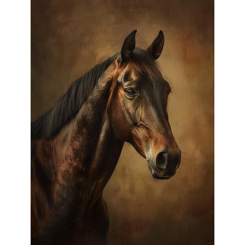 «Heritage Portrait Four», art mural sur toile tendue, L 36 po x H 48 po x P 1,5 po