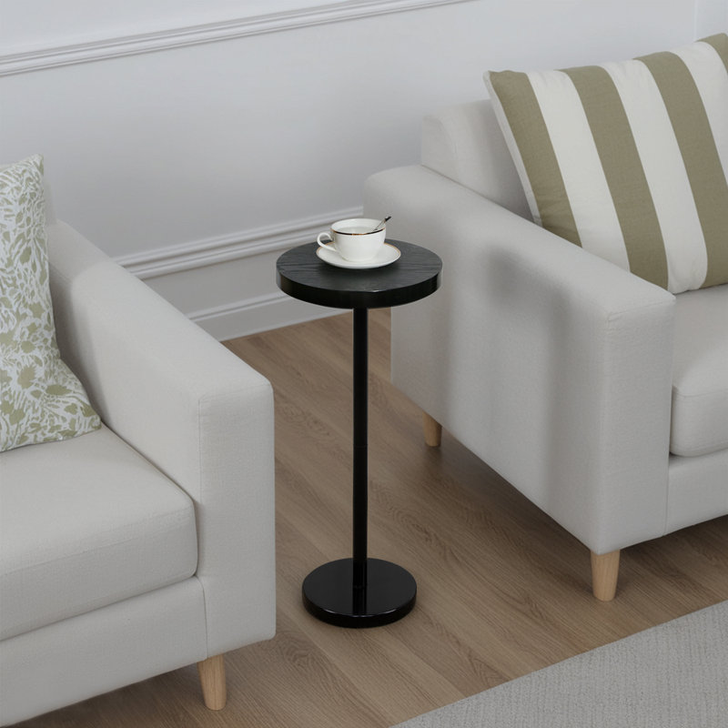 Table d'appoint Hawkin Designs, petite table d'appoint, table de bout, noir, Noir, noir, noir, noir