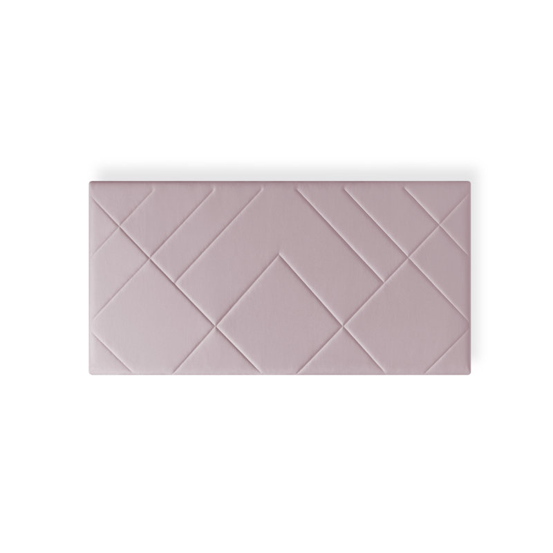 Upholstered Headboard, Pink, Single (3')