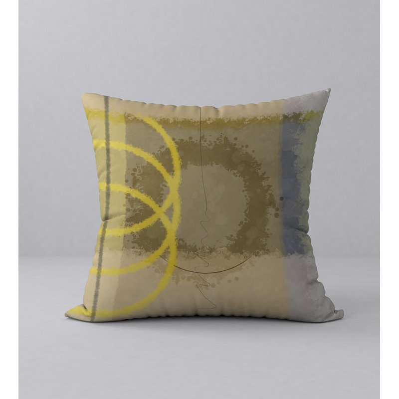 Reversible Throw Pillow, 24" x 24"