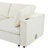113" Modern Sectional Sofa With Chenille Fabric And Smart Charging-120347304