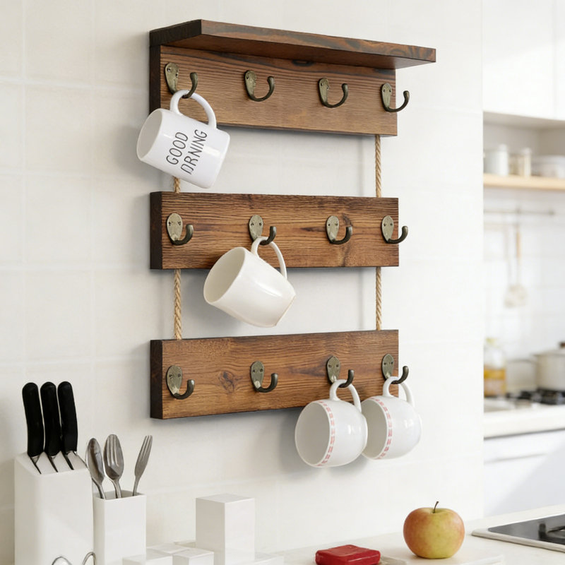 Wood Mug Tree
