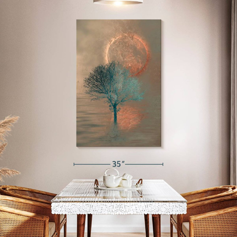Kelan Blood Moon, 51" H x 34" W