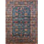 Tapis oriental bleu foncé / orange Rval-874240386
