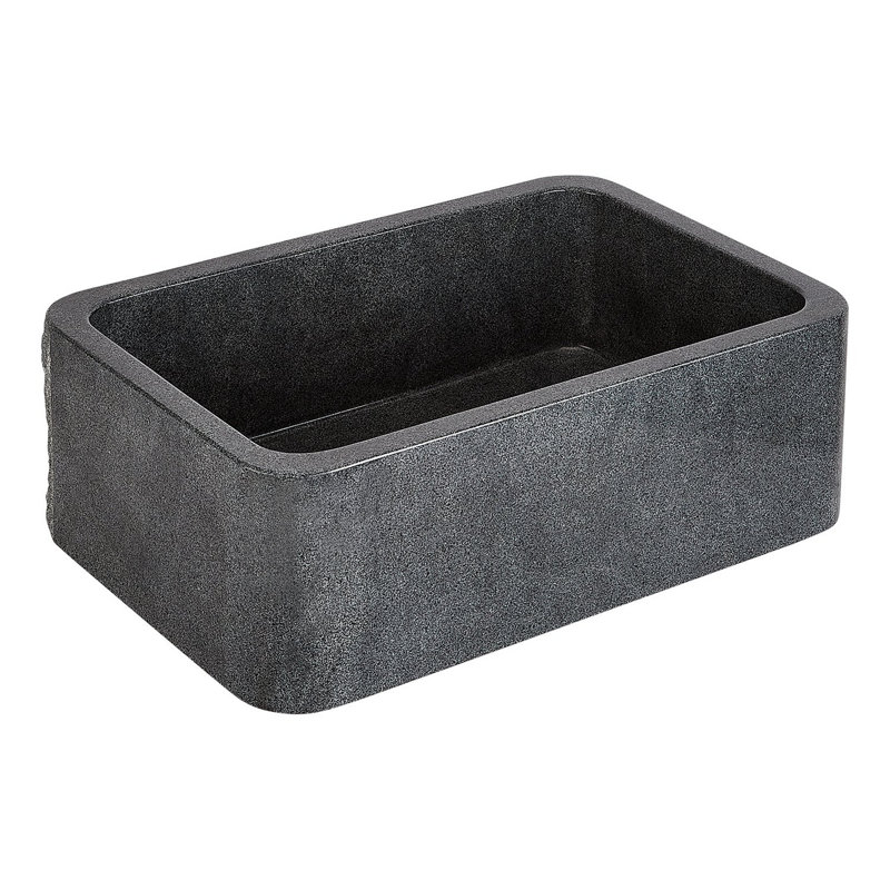 Finbrook 33" Farmhouse / Apron Kitchen Sink, Blue Gray Granite