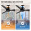  Wendolyne 42" 3-Blade Propeller Lightless Ceiling Fan without Lights