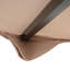 Auvent de remplacement en plastique beige Outsunny
