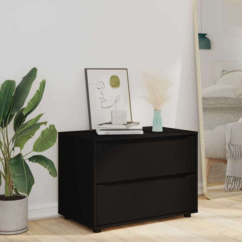 80cm W Chest of Drawers, Black