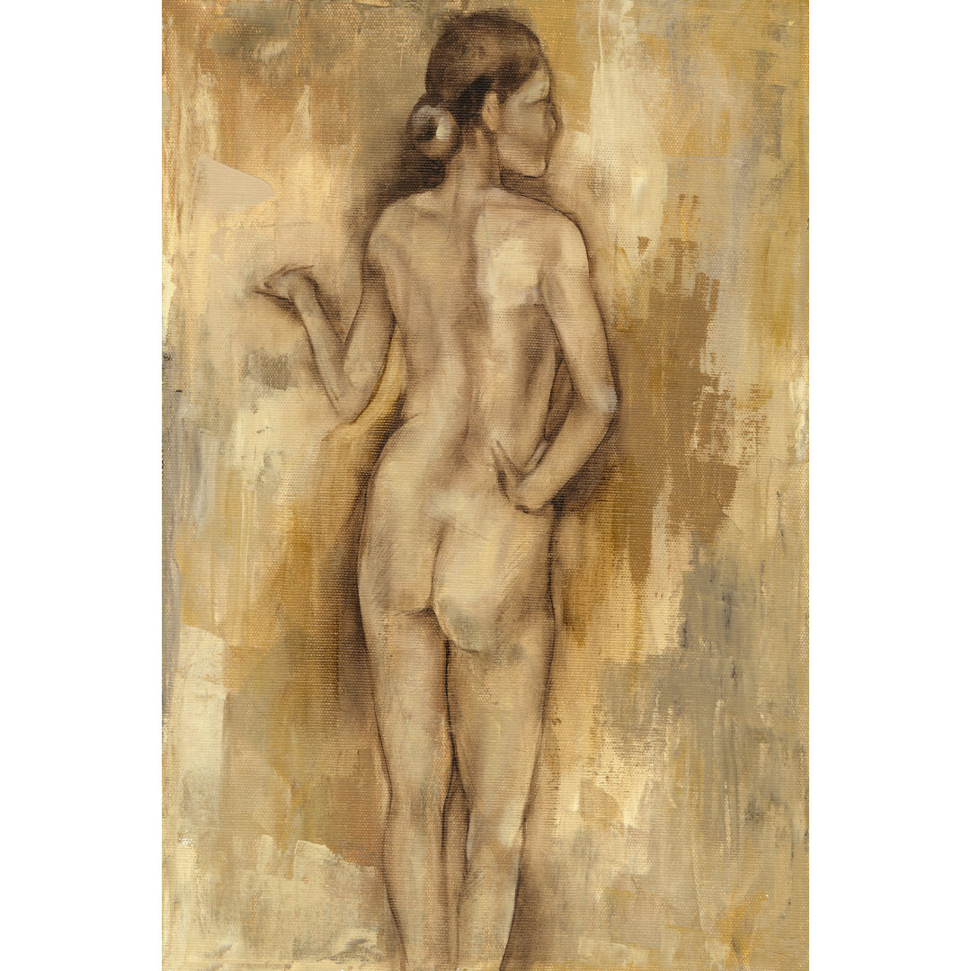 Leinwandbild Nude Figure Study II