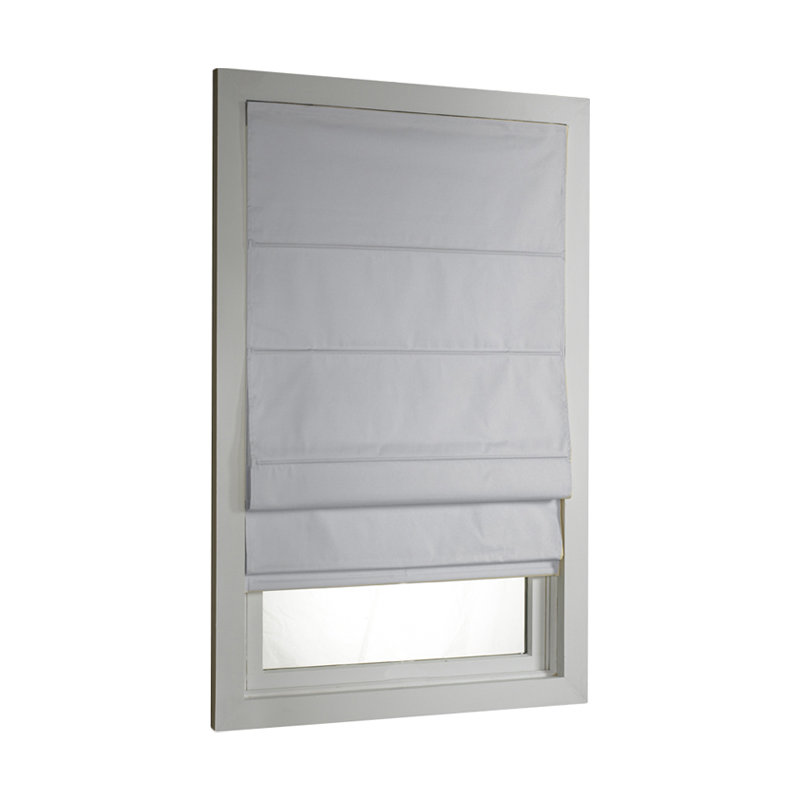 Store romain occultant, Blanc, l 23 po, L 63 po