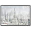 «Magic Snow Trees, Snow Trees Forest Modern White» par Oliver Gal - impression sur toile-71089464-71089463