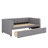 Twin-Size Padded Daybed With Ergonomic Backrest And Dual Storage Drawers-795002613