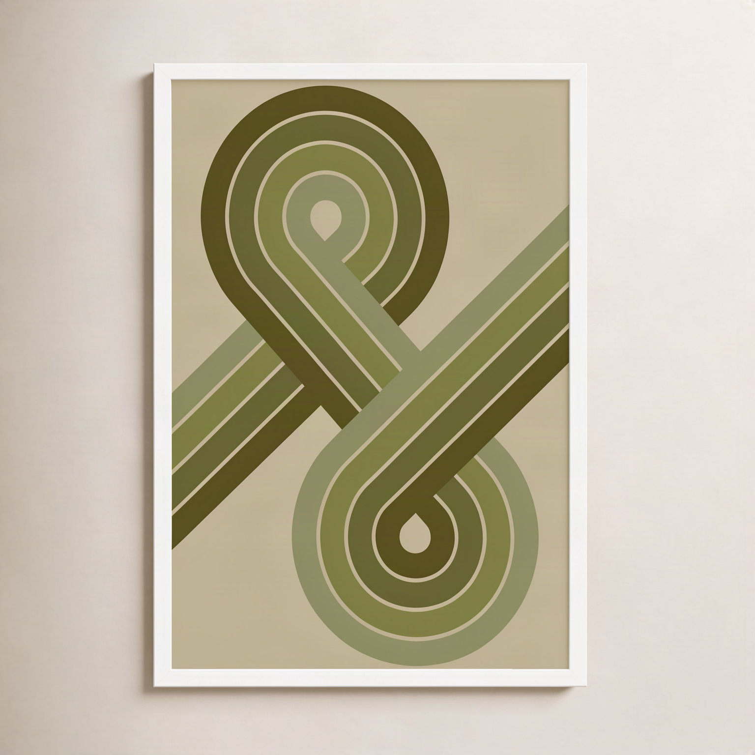 Jazz Swing by Jacques Pilon, 20" H x 16" W, White Framed