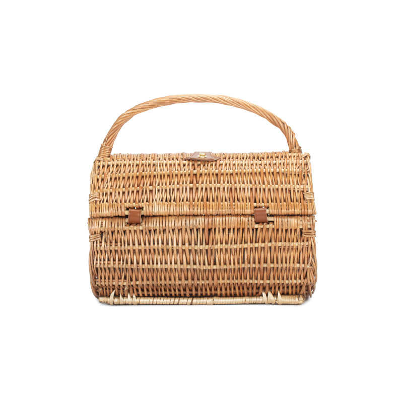 2 Person Wicker Ravenstor Barrel Fitted Picnic Hamper