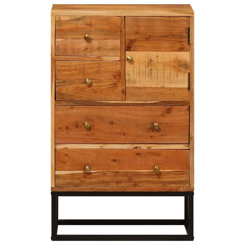 Solid Wood Rectangle Accent Chest