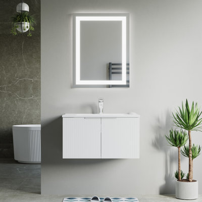 30" Single Vanity Set, Base, Ceramic Top
