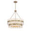 Lustre 5 lumières Bancroft en laiton noble-1556498899