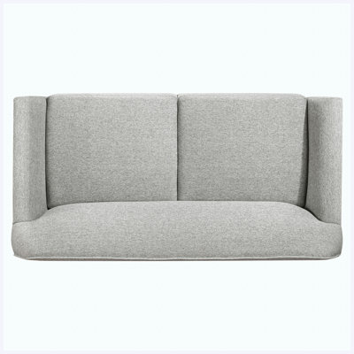 Living room sofa set - grey 2-piece