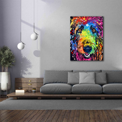 Epic Graffiti 'Irish Wolfhound' By Dean Russo, Gic " Irish Wolfhound " by Dean Russo