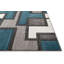 Tapis bleu Scheel-28118134