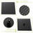 Shower System In With Waterfall Tub Spout Incorporation - 12 Inch Ceiling Mount Square Rainfall Head, Handheld Shower, Valve, Easy Installation & Cleanliness Practices Featuring Hygiene