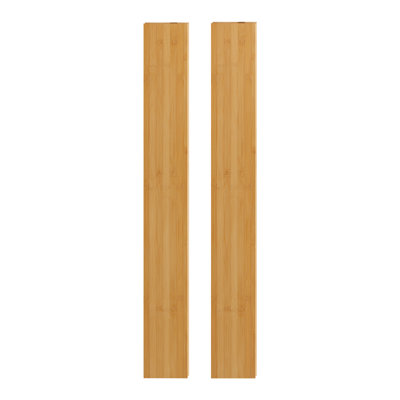 40.15 In. L X 5.11 In. W X 3/5 In. T Prefinished Tongue And Groove Solid Bamboo Flooring, Light Honey (2-pack/case)