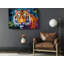 Oil Painting of a Tiger Canvas Print, Modern Wall Art Decor for Home & Office-2046457465
