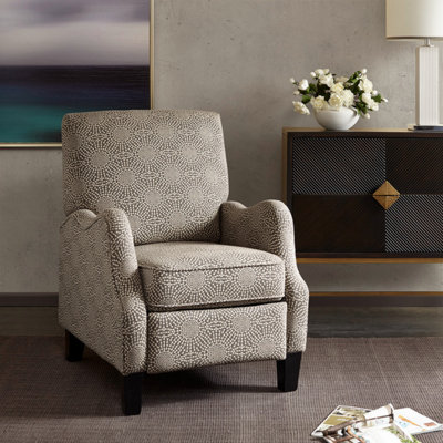 Red Barrel Studio® Janiah Contemporary Manual Push Back Recliner