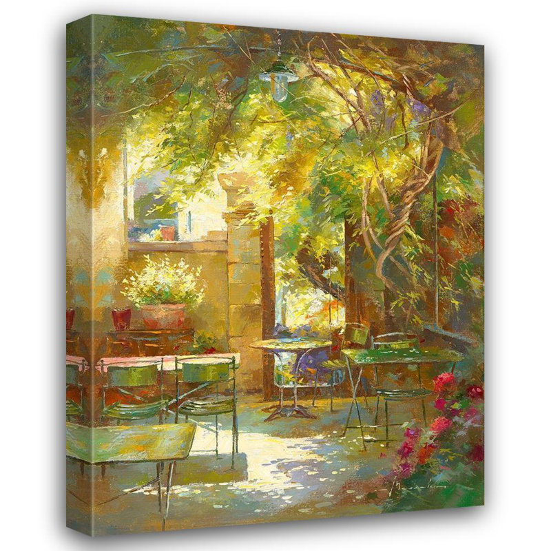 Alcott Hill®, Messely, Johan, reproduction d'art sur toile tendue: Jeu de lumière, H 47 po x l 36 po