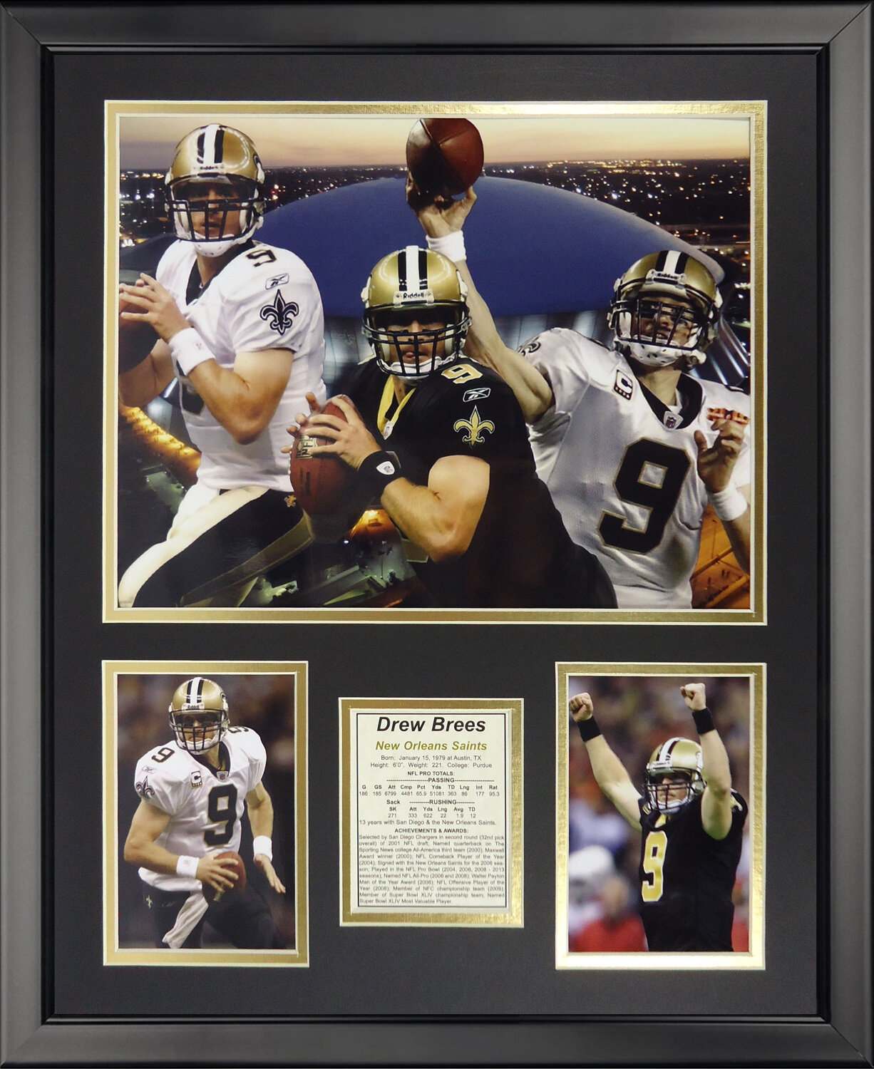 NFL NEW Orleans SAINTS 'the Big Easy' Print Football 