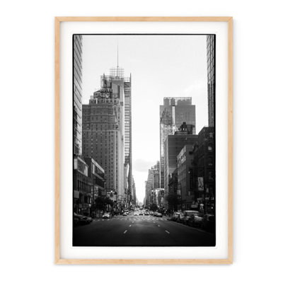 Midtown, New York City - Picture Frame Photograph on Paper 