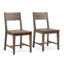 Ollie Dining Chair Set Of 2 Brown
