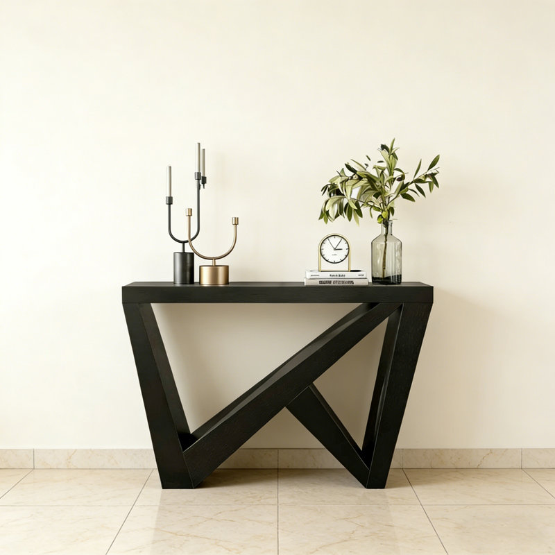 Modern Minimalist Art Console Table