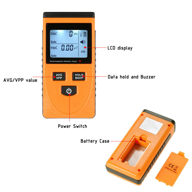 2.8'' Outdoor Electromagnetic Radiation Detector