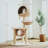 Ezlyn Handwoven Bird Nest Cat Tree with Cat Hammock, Braided Cat Condo, Cat Tower for Large Cats with Scratching Posts
