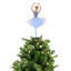 Décoration pour sommet de sapin en fibre optique 12,5 "Magic of Christmas