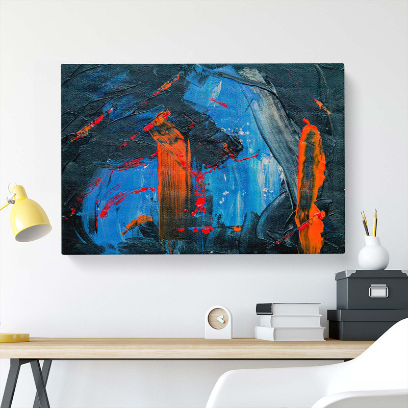 Abstract Art Painting Vol.158 by S.Johnson - Wrapped Canvas, 60cm H x 91cm W x 3cm D