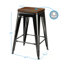 Tabouret de comptoir 24 po Kaminsky