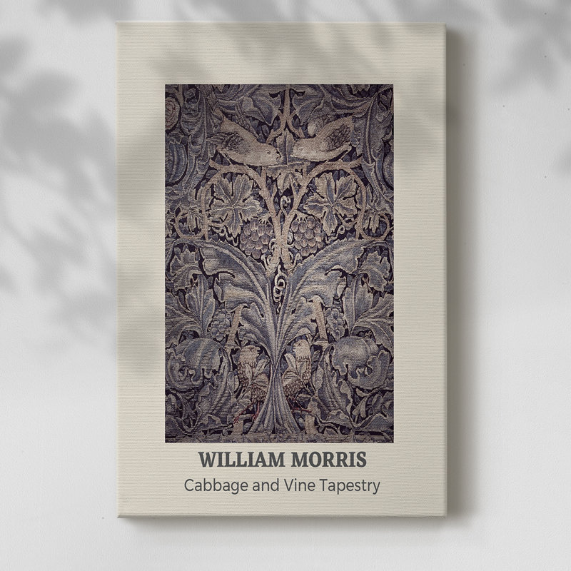 William Morris Gallery Wrapped Canvas XCI, 60" H x 40" W