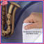 Housses de couette Golden Saxophone On Waves-129134183