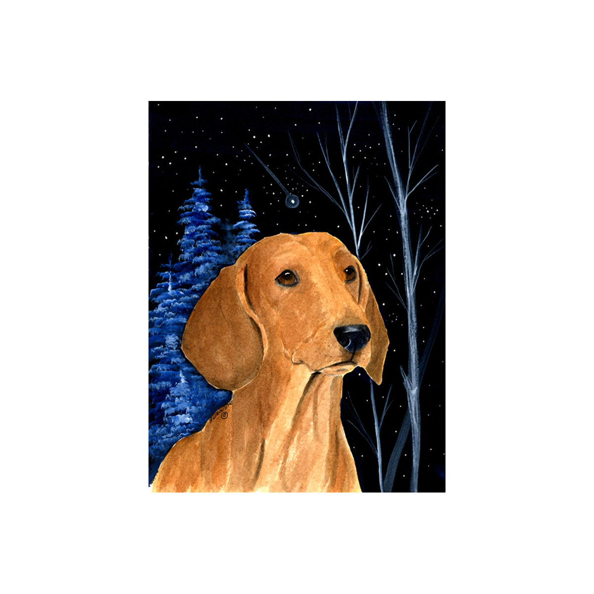 Caroline's Treasures Dachshund Garden Flag - Thumbnail 4
